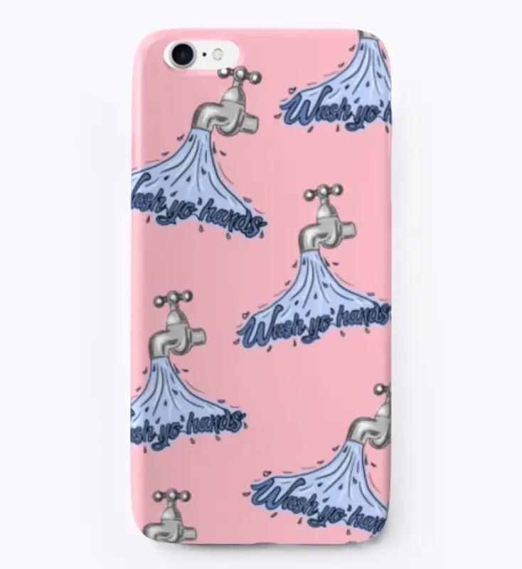 Wash Yo Hands iPhone Case